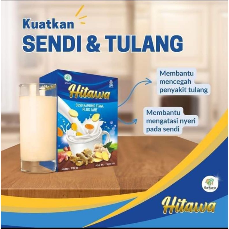 

hitawa susu kambing atasi masalah tulang dan persendian