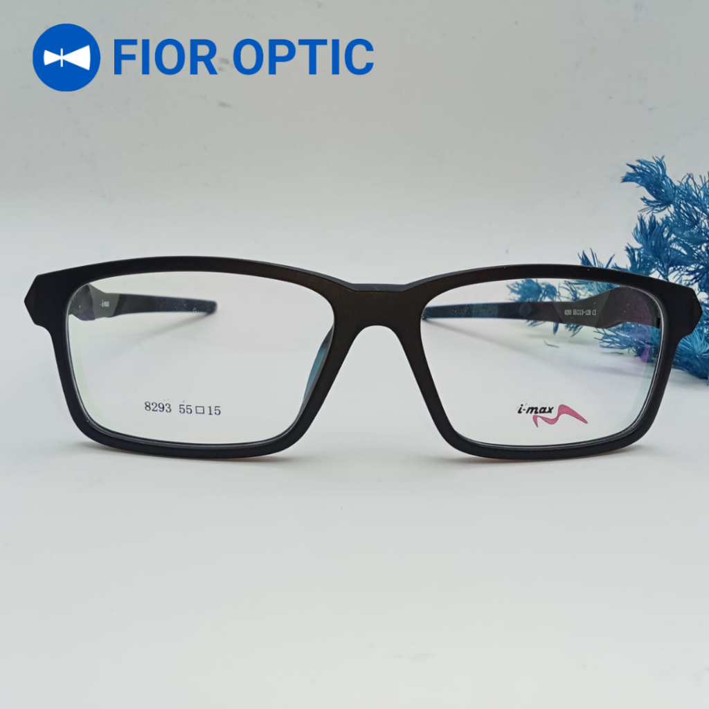 FRAME KACAMATA IMAX 8293 LAKI-LAKI (BISA LENSA ANTI RADIASI / ANTI UV / MINUS / CYLINDER / PLUS / PH