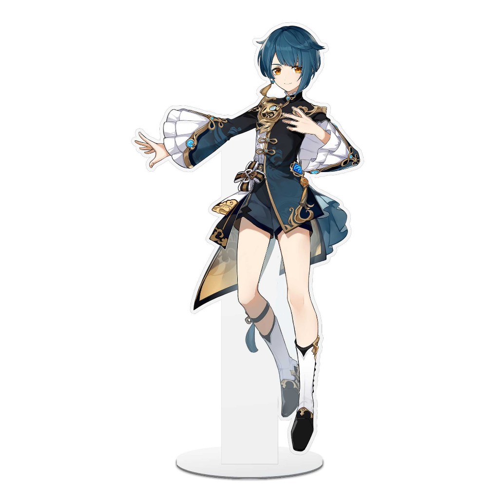 Stand akrilik figure 	XINGQIU 	standee 20cm	-	GENSHIN IMPACT		material Akrilik