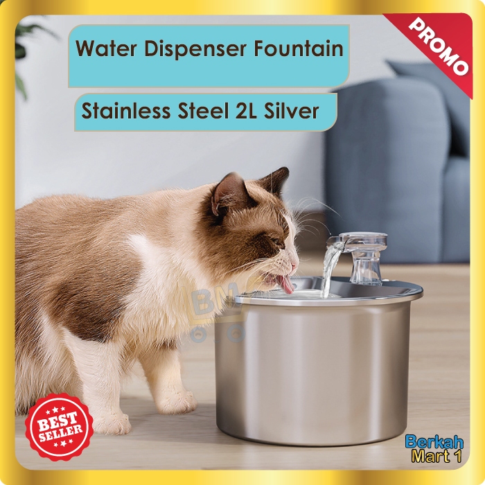 Water Dispenser Fountain Tempat Air Minum Kucing Anjing 2L - FT333