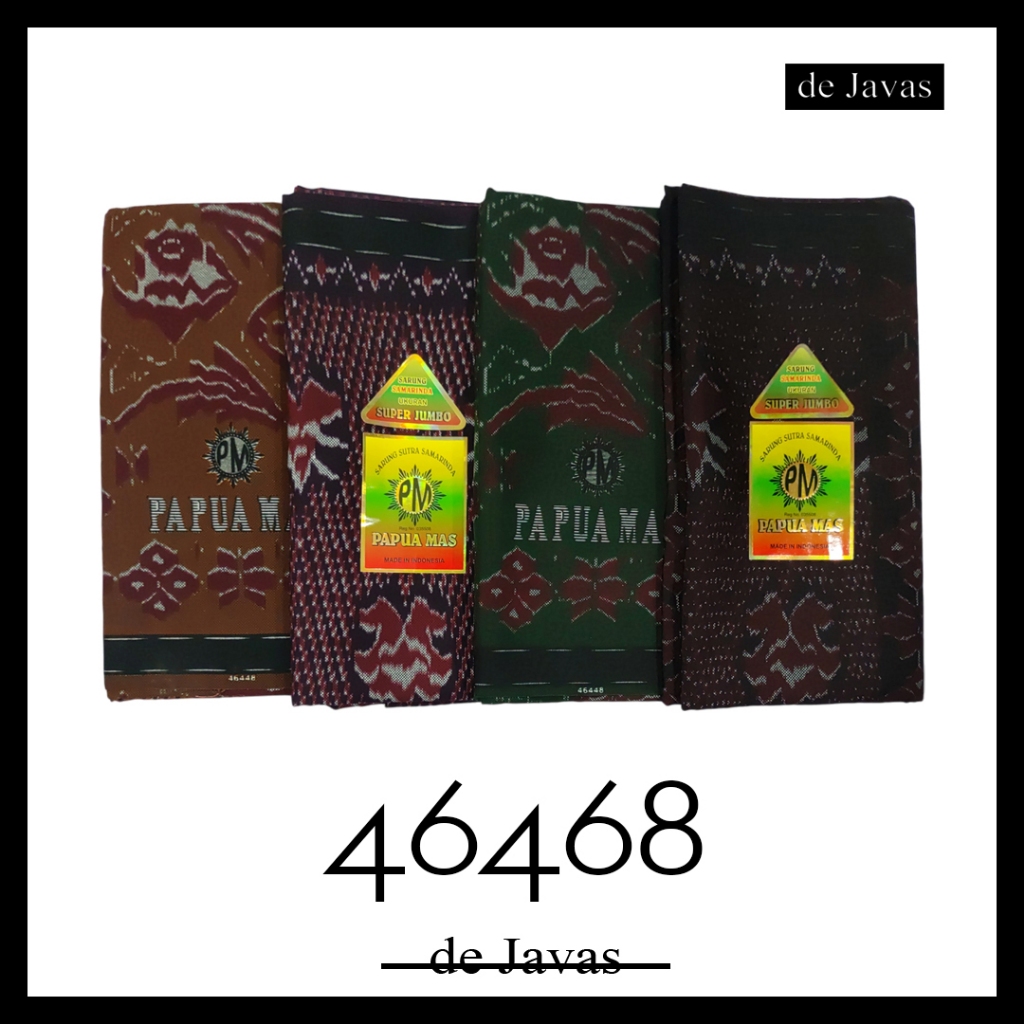 SARUNG PAPUA MAS (BEBAS PILIH MOTIF & WARNA) Pria Dewasa ORIGINAL