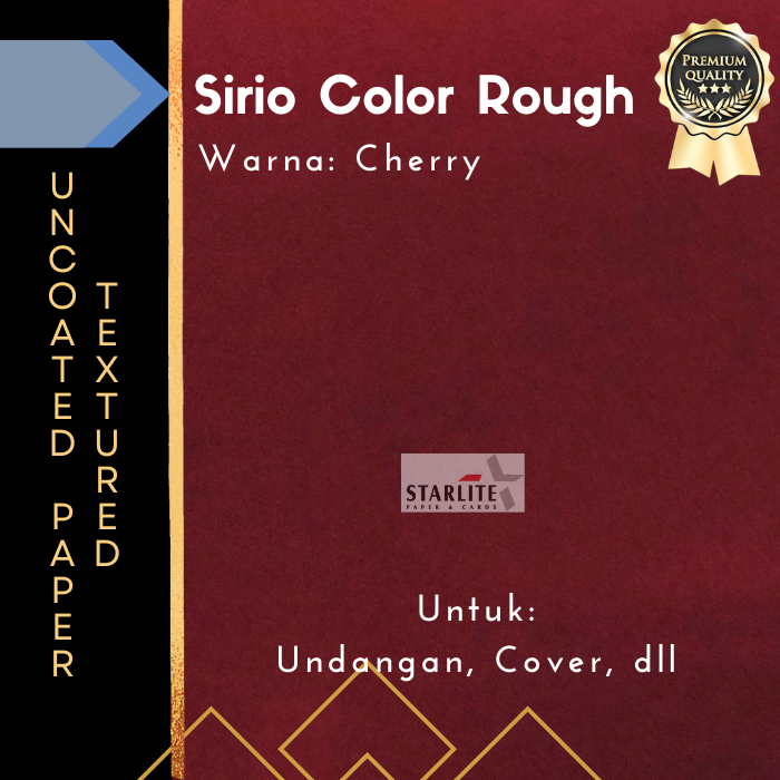 

Kertas Kerajinan Tebal Serbaguna Sirio Color Rough