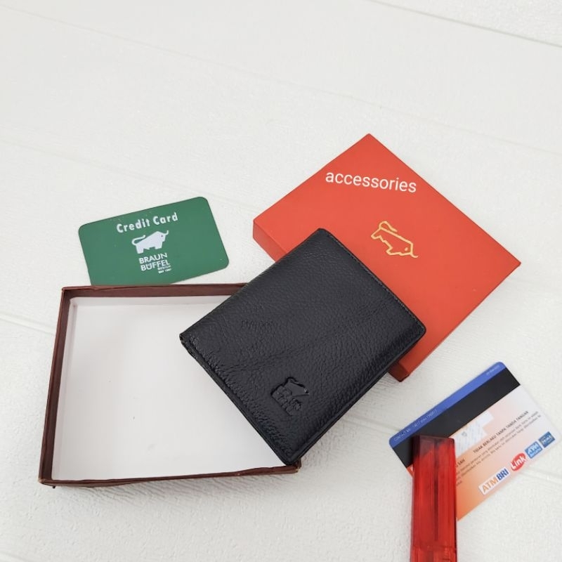 Sale Dompet Mini Pria Wanita Kulit Asli Dompet Kulit Sapi Ukuran Kecil Simple Style
