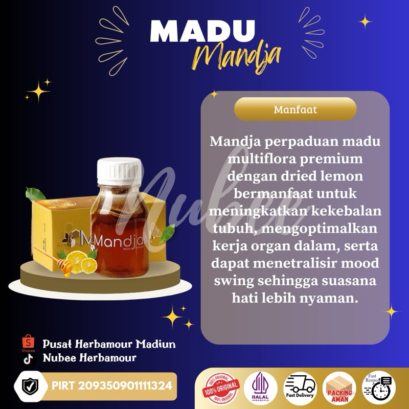 

HERBAMOUR OFFICIAL - MADU MANDJA WITH DRIED LEMON