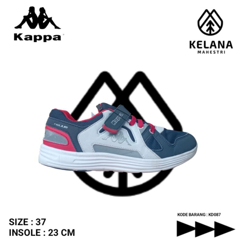 sepatu helium blue red white grey kids Sepatu sneakers sepatu casual size 37 Kode barang087