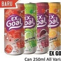 EX. GOAL 250 ML CARBONATED DRINK Minuman Kaleng - dMarket