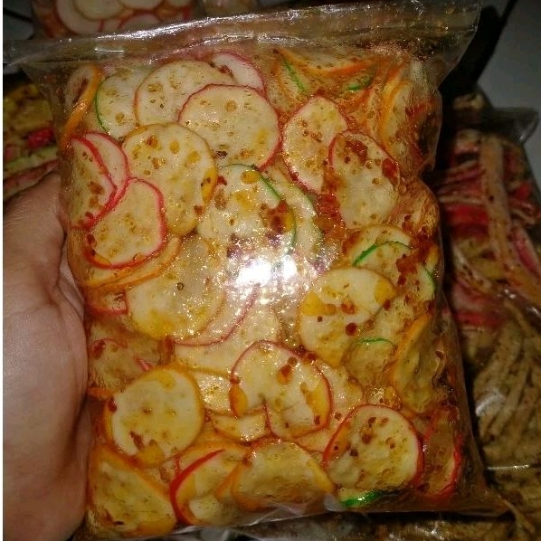 

Sebring seblak kering pedas daun jeruk kemasan 250gram