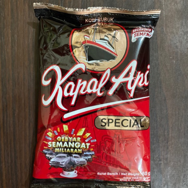 

Kopi bubuk Kapal Api 60g