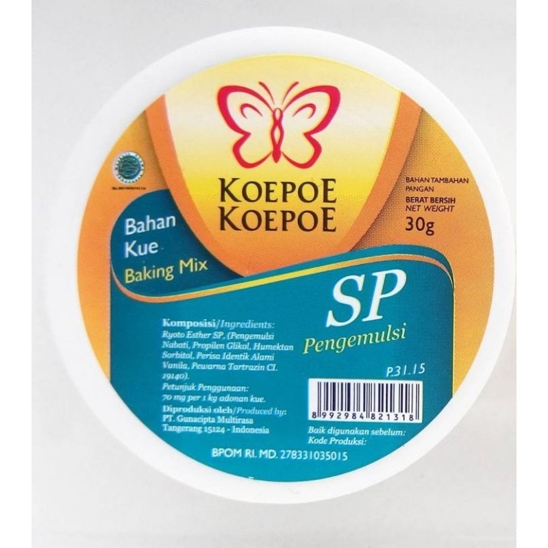 

Sp Koepoe Koepoe Pelembut Pengembang Kue 30 gram