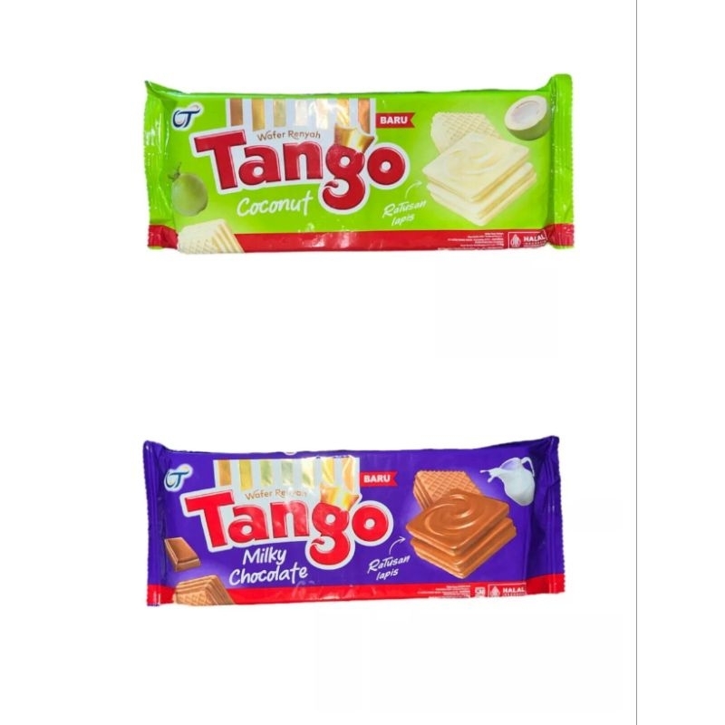 

tango wafer BITES milky chocolate / coconut 110 gram