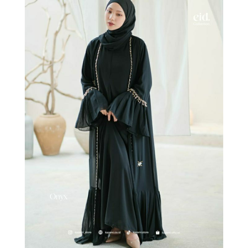 po relaunch ulyya abaya ori by kazami abaya ied series syari