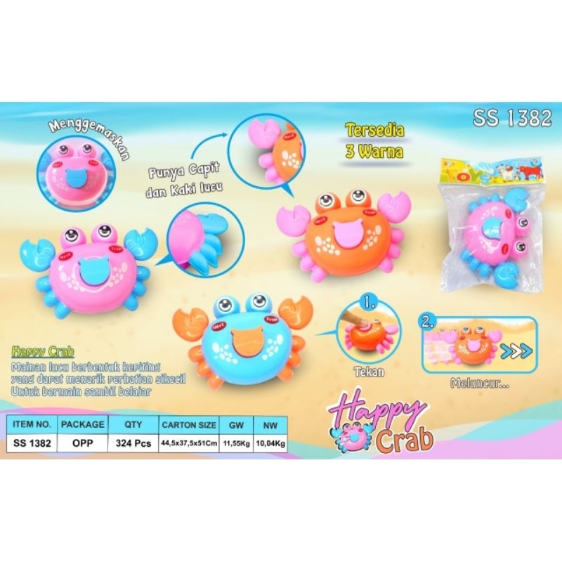 MAINAN KEPITING TERBARU