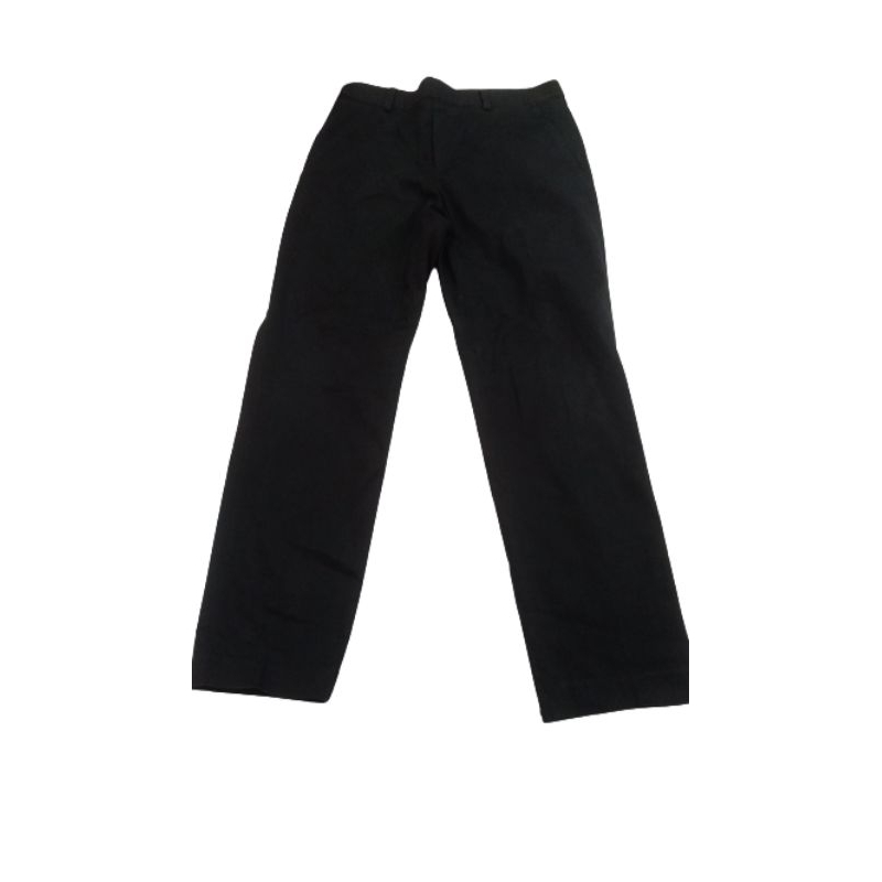 PL. Celana bahan katun Hitam