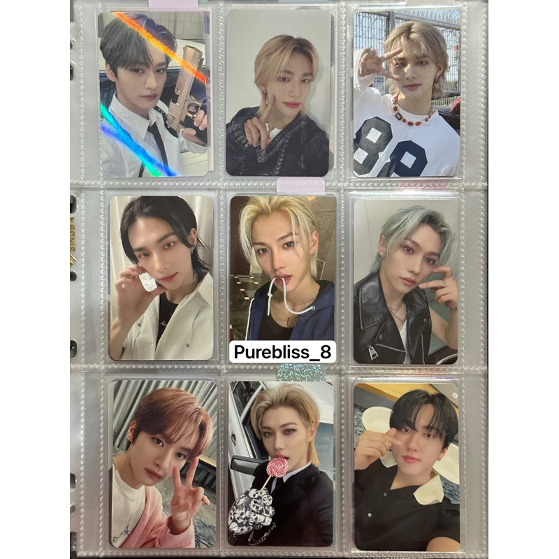 STRAY KIDS SKZ MAXIDENT ROCKSTAR 5 STAR SOCIAL PATH DOME TOUR JAPAN POB PC PHOTOCARDS HYUNJIN FELIX 