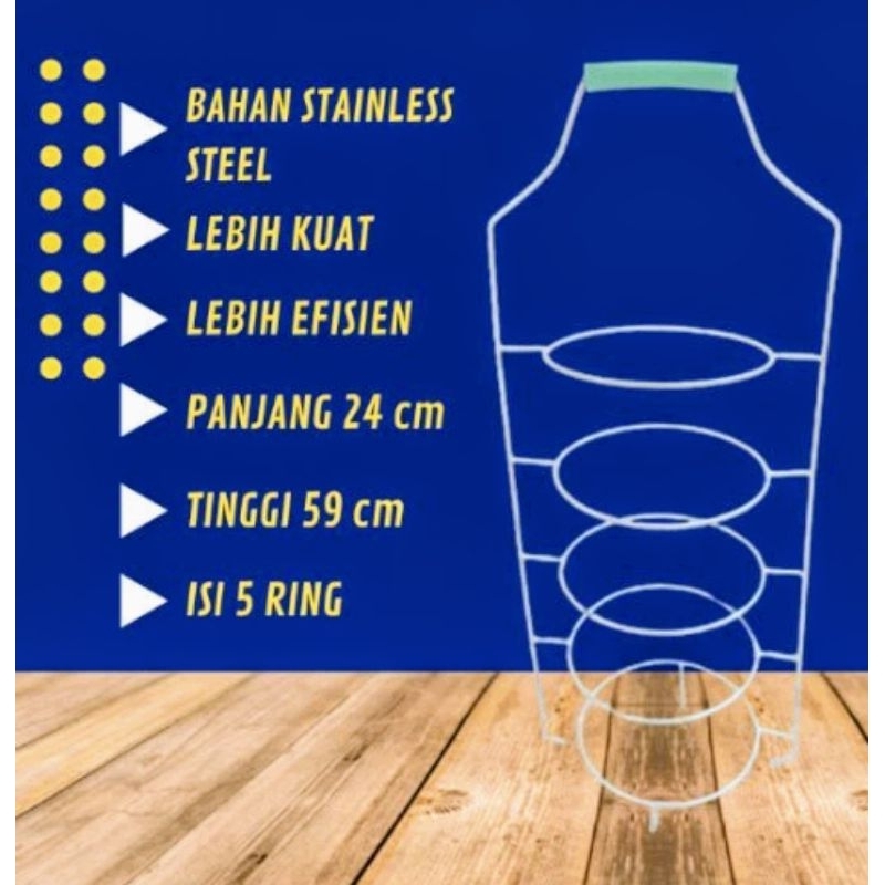 renteng piring susun 5 untuk hajatan,pengati nampan