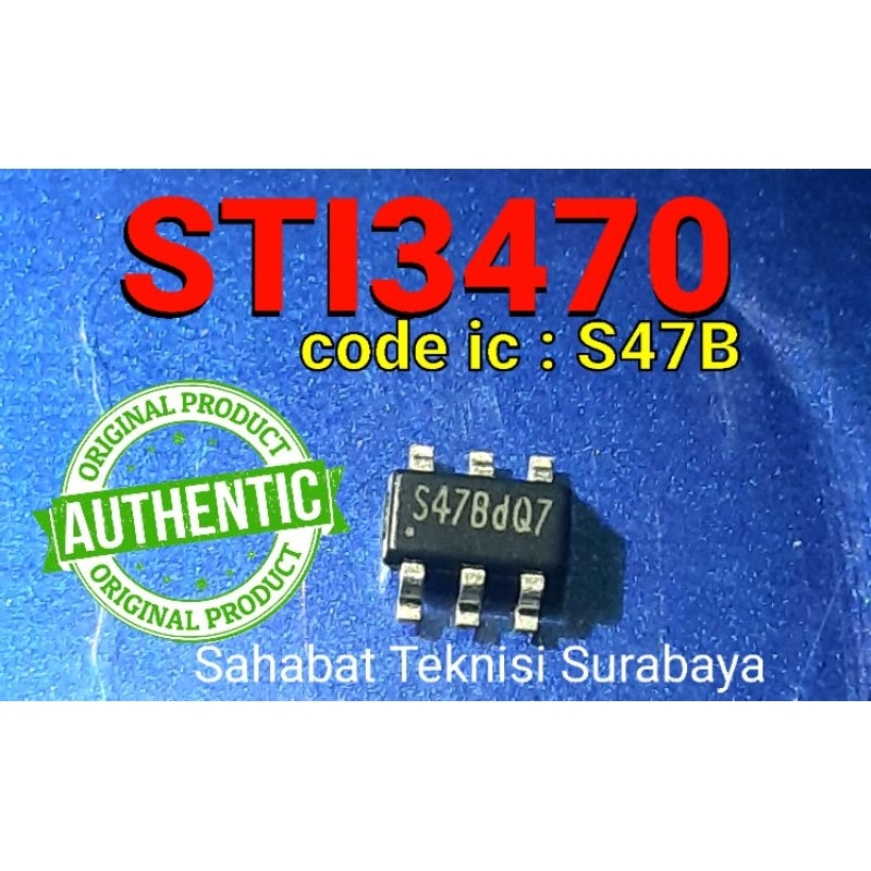 IC S47B  | S47C  | ic STI3470 sot-23 18V to 5V/2A 600KHz  DC to DC synchronous step down | JW5052C p