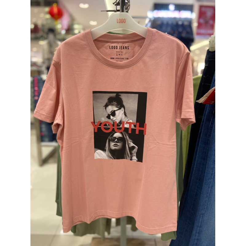 LOGO JEANS | Tshirt Logo Jeans ori matahari