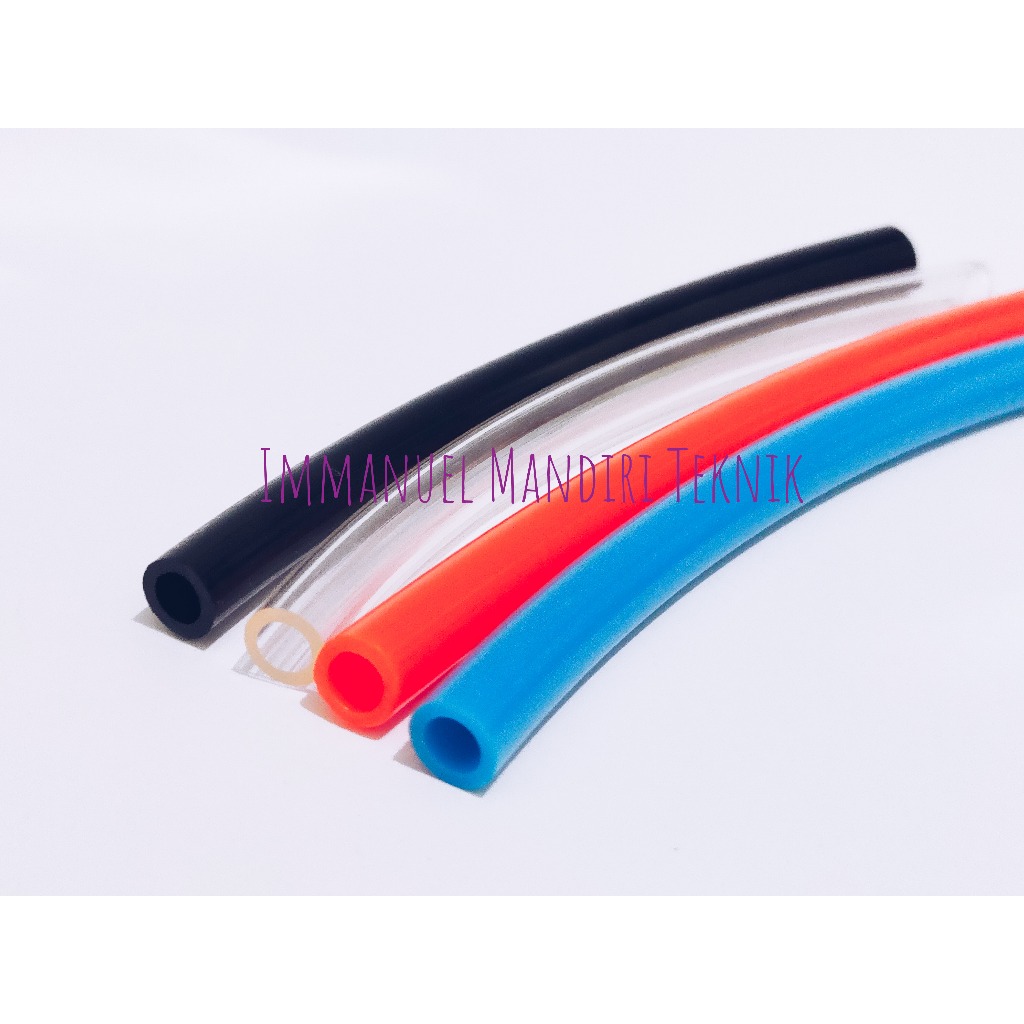 Selang pu 6mm x 4mm / selang pneumatic 6 x 4 mm