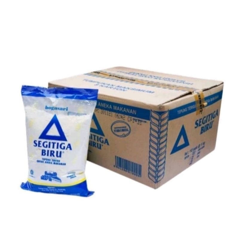 

Tepung Terigu Segitiga Biru 1 Dus (isi 12Pcs)