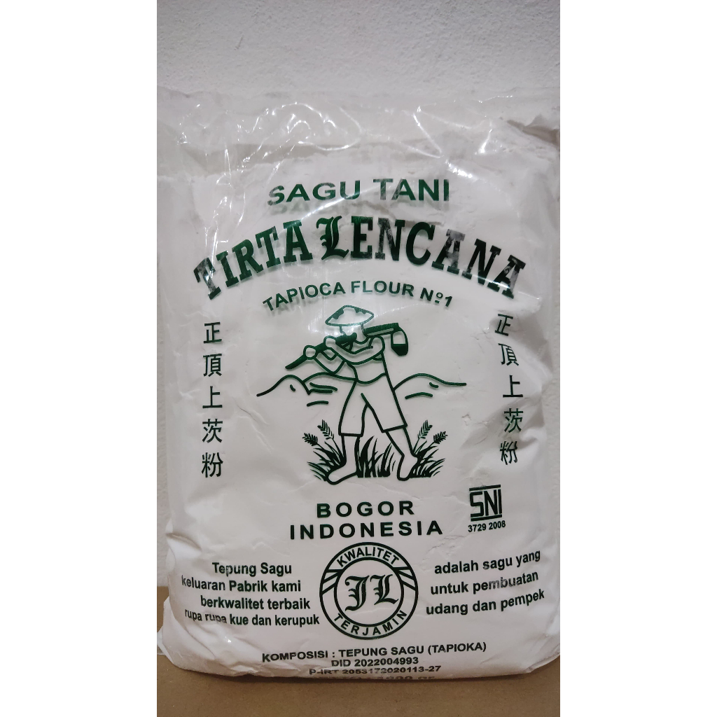 

RB Tirta Lencana / Tepung Tapioka Sagu Tani / 1 kg 1kg 1000 gram gr G
