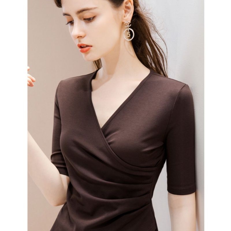 ATASAN SCUBA EDELINE/ATASAN WANITA/KAOS SCUBA Korean style scuba