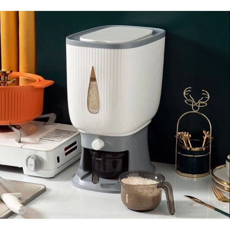 dispenser beras 12 Liter