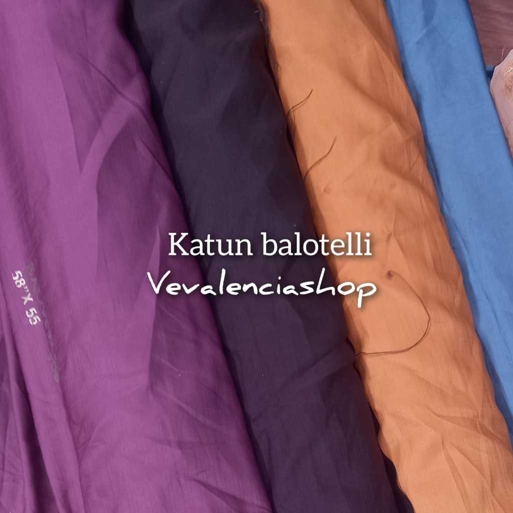 kain balotelli/bahan balotelli polos