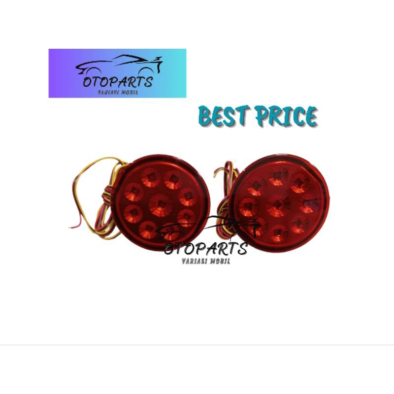 LAMPU LED MATA KUCING BUMPER AVANZA VELOZ 2012-2018/AKSESORIS LAMPULED