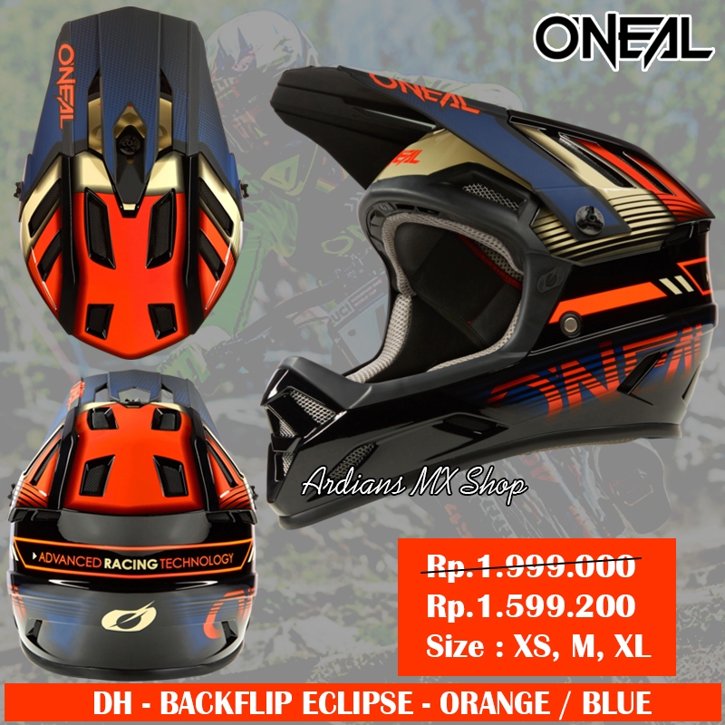 SALE - HELM SEPEDA - BACKFLIP ECLIPSE - SEPEDA BMX DOWNHILL