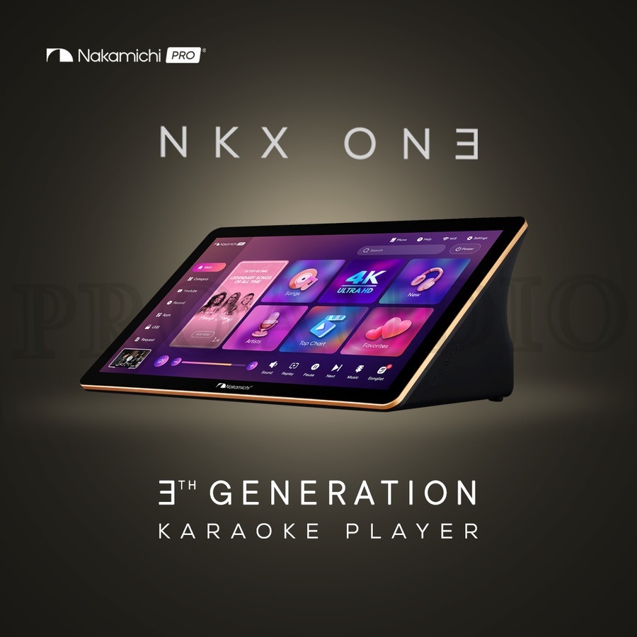 Nakamichi NKX ONE Original Player Karaoke 2 TB Led Touchscreen NKX-ONE