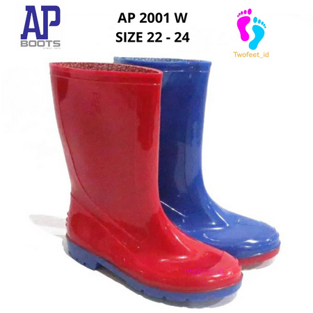 SEPATU AP BOOTS ANAK - AP BOOTS ANAK 2001 WARNA - AP BOOTS ANAK TANGGUNG SIZE 34 - 39 - AP BOOTS