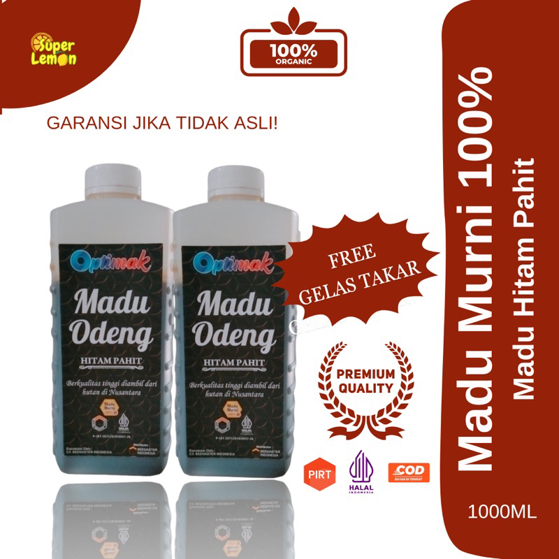 

1Liter Madu Hitam Pahit Murni