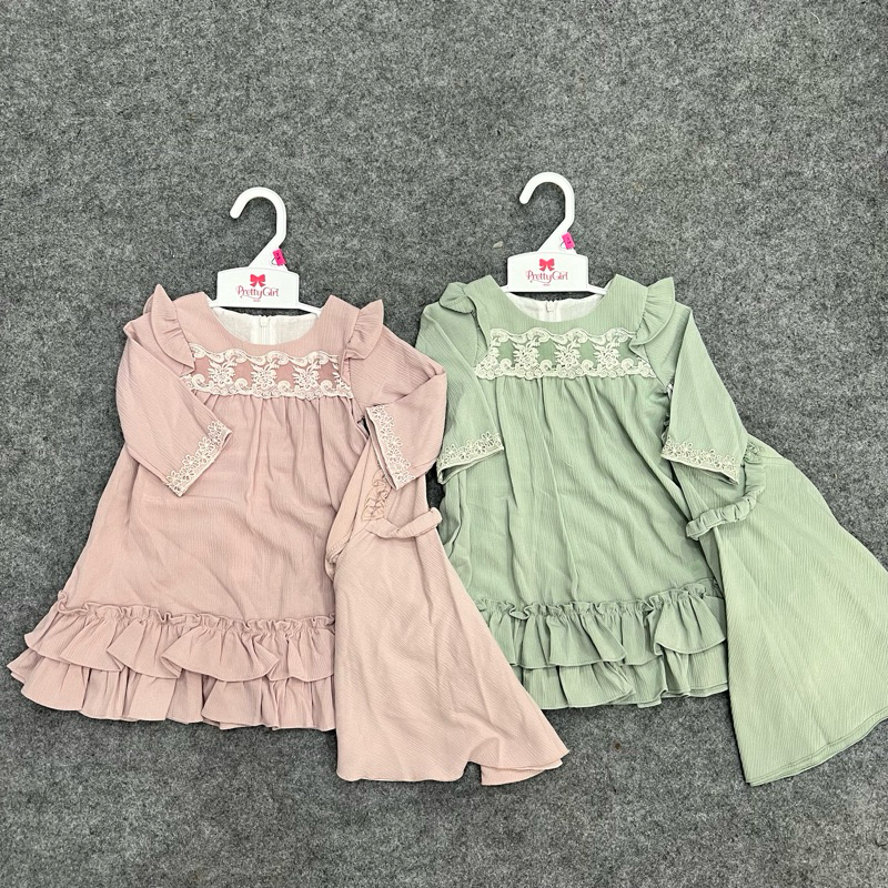 Littlezyan - Pretty Girl Farzana Gamis + Jilbab Anak Muslim