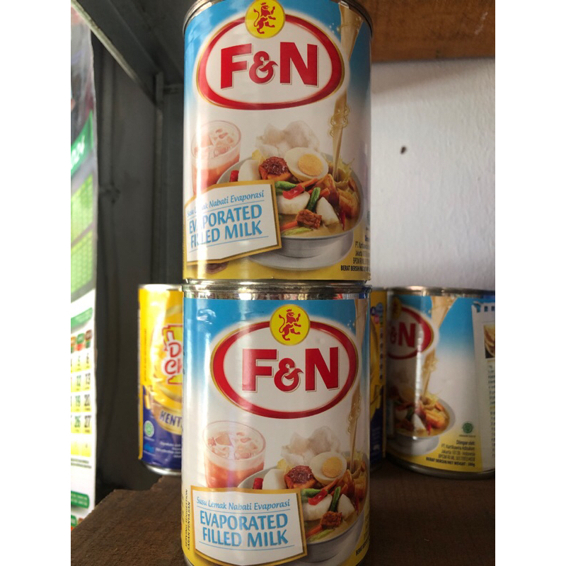 

susu F&N evaporasi 380gr Susu FN kaleng