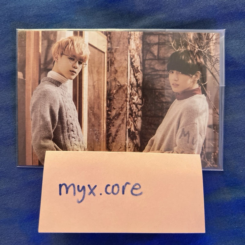 BTS 2nd Muster 22920 Jimin Jungkook jikook unit mpc mini photocard