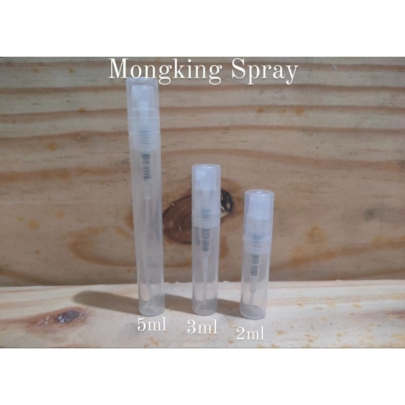 Botol Spray Parfum Plastik 2ml/3ml/5ml