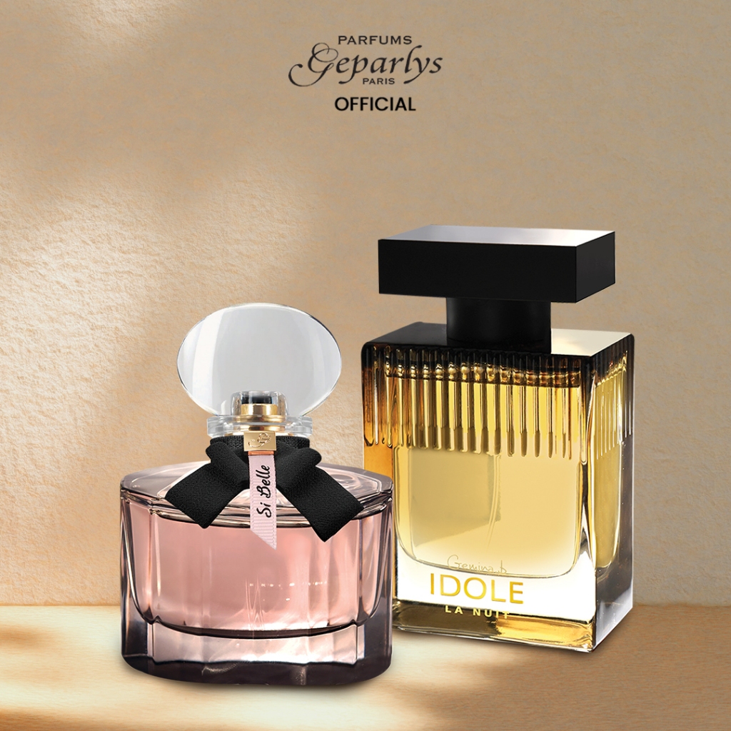 GEPARLYS Idole La Nuit EDT 90 ML & GEPARLYS Si Belle EDP 85 ML