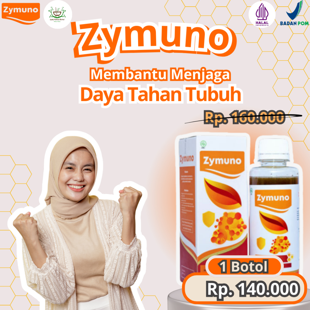 

ZYMUNO - MADU HERBAL SOLUSI TEPAT & CEPAT MENGATASI KANKER & BENJOLAN JAGA IMUNITAS ORIGINAL 100%