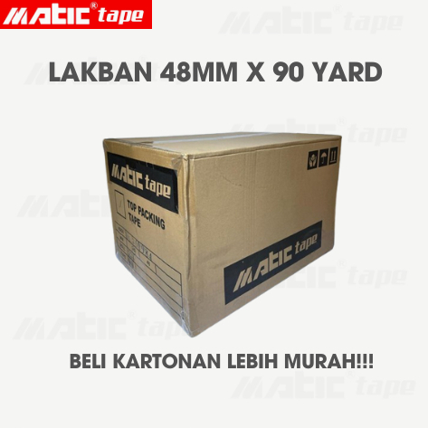 

LAKBAN 48MM X 90 YARD (ISI 72 PCS)