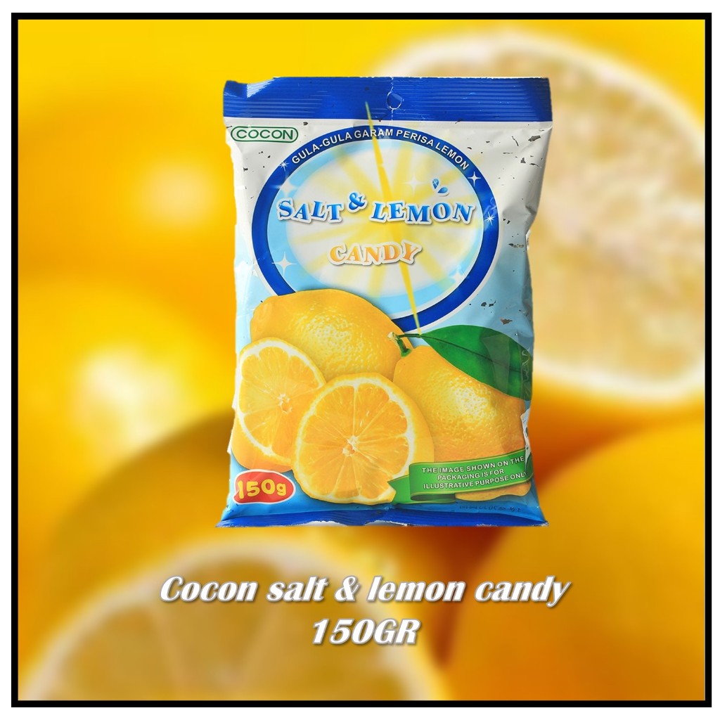 

Cocon salt & lemon candy 150GR