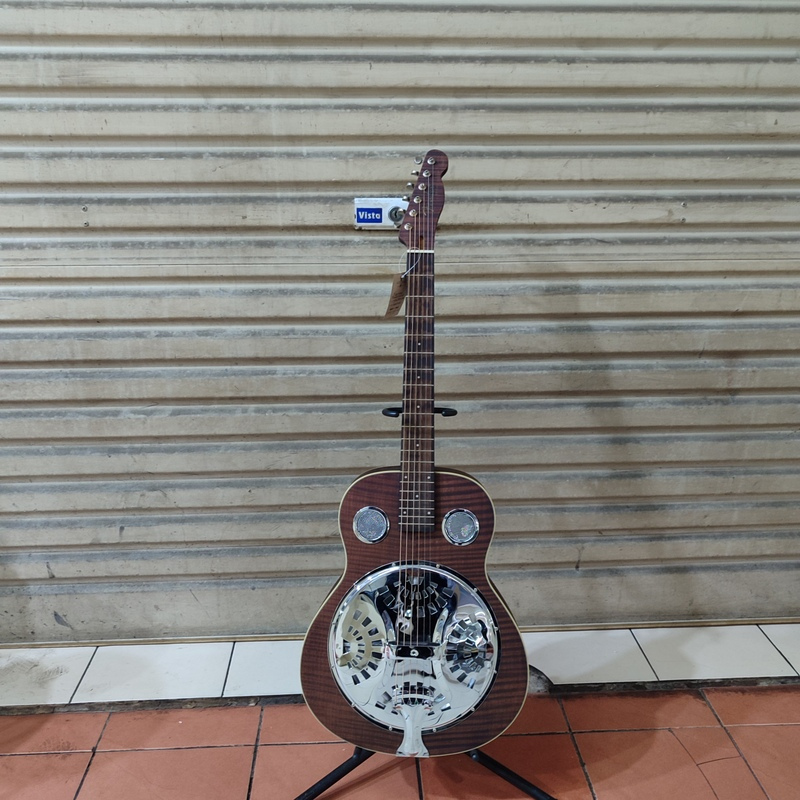 Fender Brown Derby Resonatur Akustik Guitar Original Second