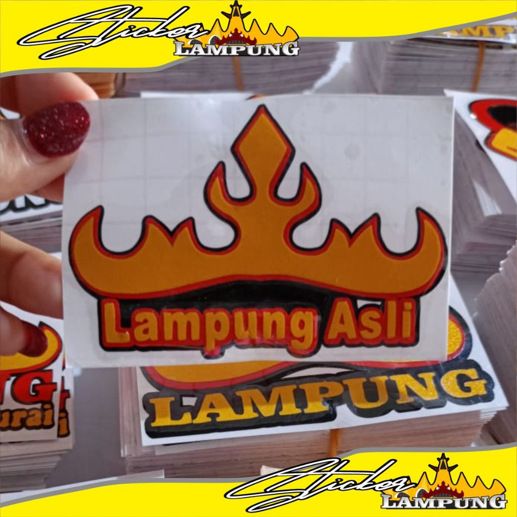 

Stiker siger lampung asli stiker cuting siger lampung keren dan berkualitas