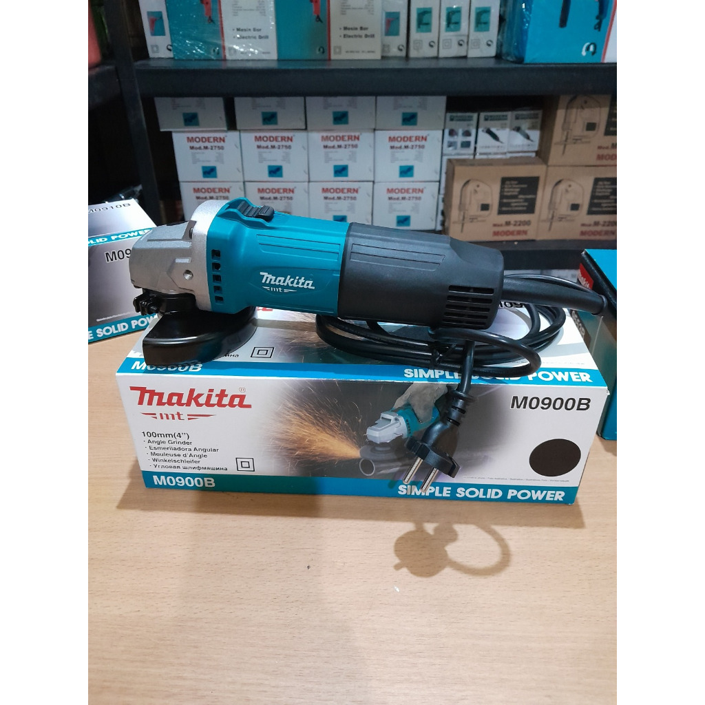 Mesin Gerinda Tangan 4 Inch MAKTEC MAKITA  / M0900 Angle Grinder Maktec