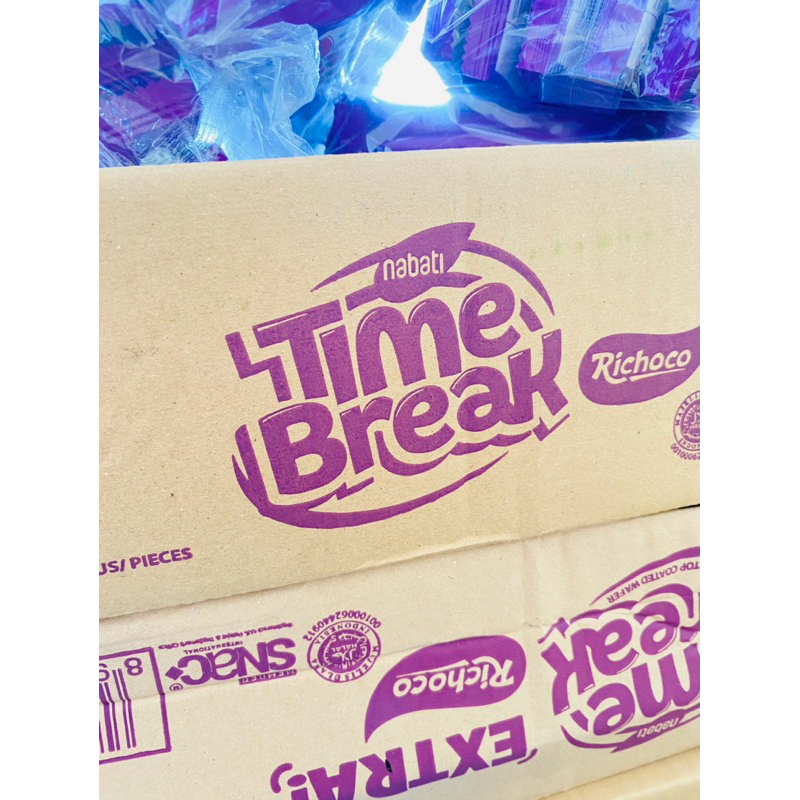 

Nabati Time Break Choco - Ukuran Besar Isi 10pcs & Ukuran Kecil Isi 20pcs