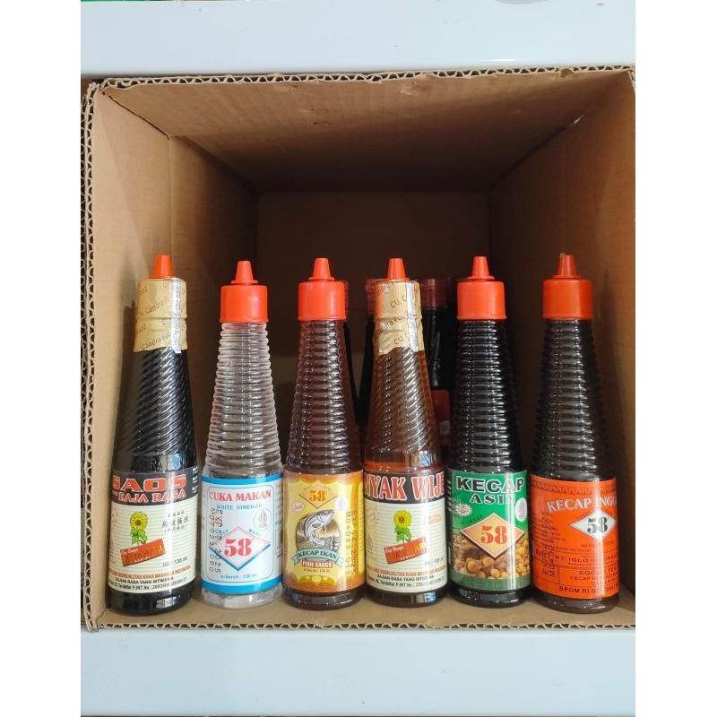 

Cuka Rajarasa Minyakwijen botolan berbagai rasa 135ml