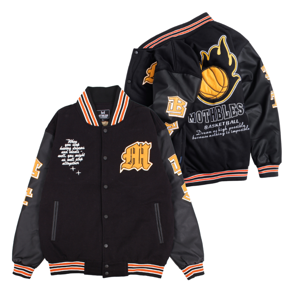 Varsity Jacket Jaket Varsity Versity Jacket Pria Basketball NBA Edition Original Premium High Qualit