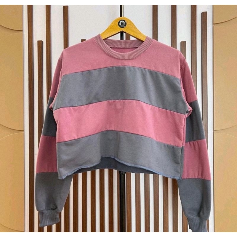 sweater unisex ala cewek korea sweater oversize cewek terbaru sweater bahan lembut sweater murah out