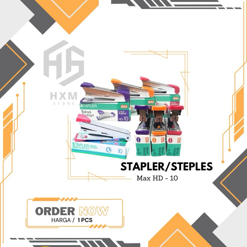 

Stapler / Staples Max HD-10
