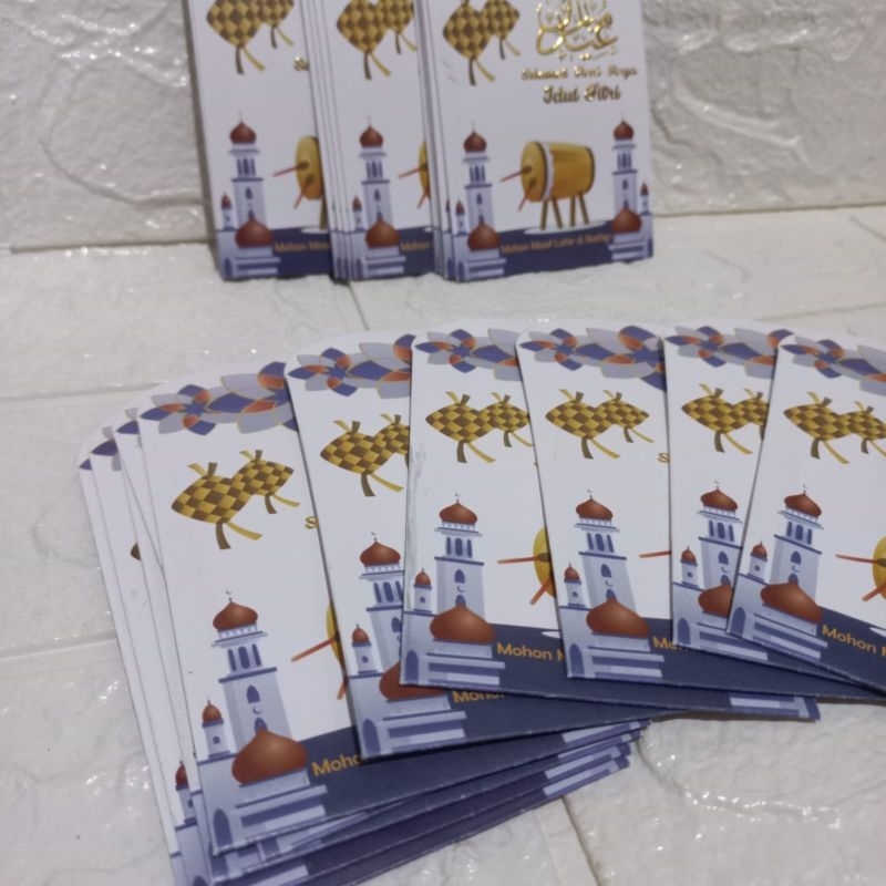 

angpau/amplop ukuran M lebaran dipoly emas kecil isi 25 pcs PREMIUM