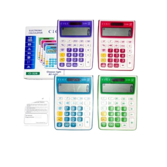

Kalkulator CIGI CI-520